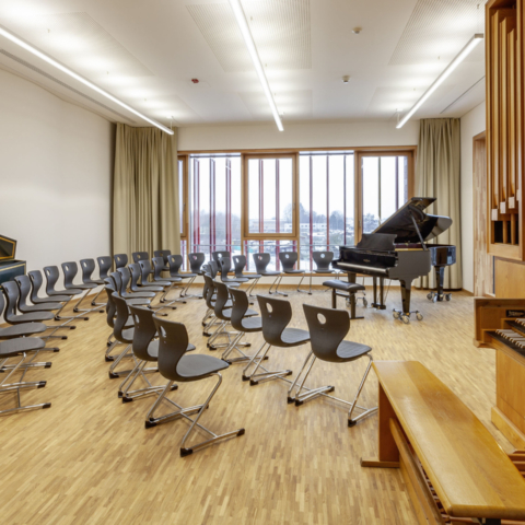 Berufsfachschule für Musik in Platting, großer Saal